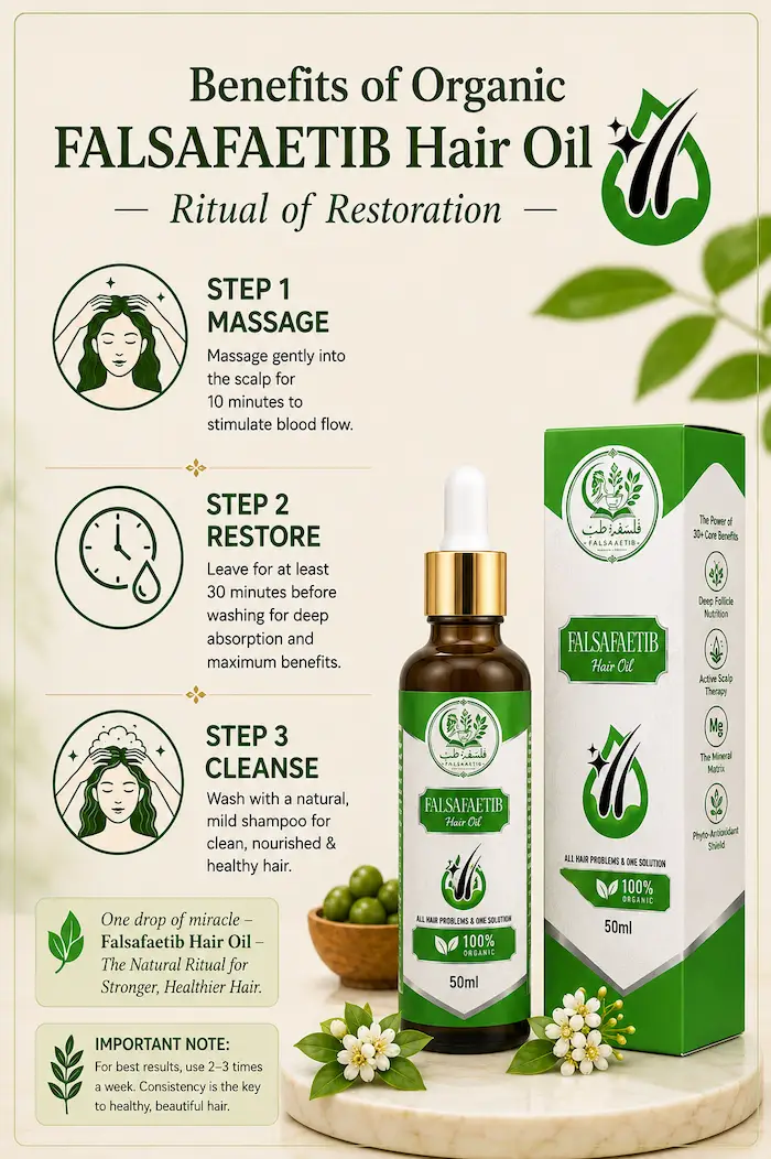 Falsafaetib Herbal Hair Oil: 30+ Benefits for Strong, Healthy Hair